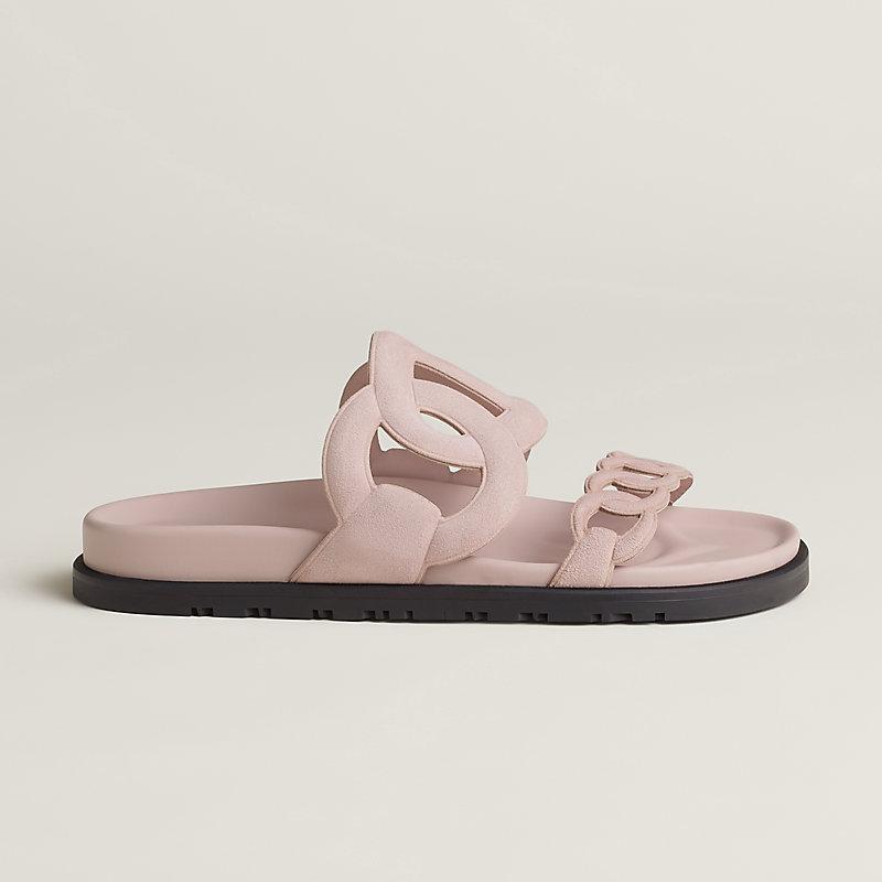 Dép Hermes Extra Sandal Nữ Hồng